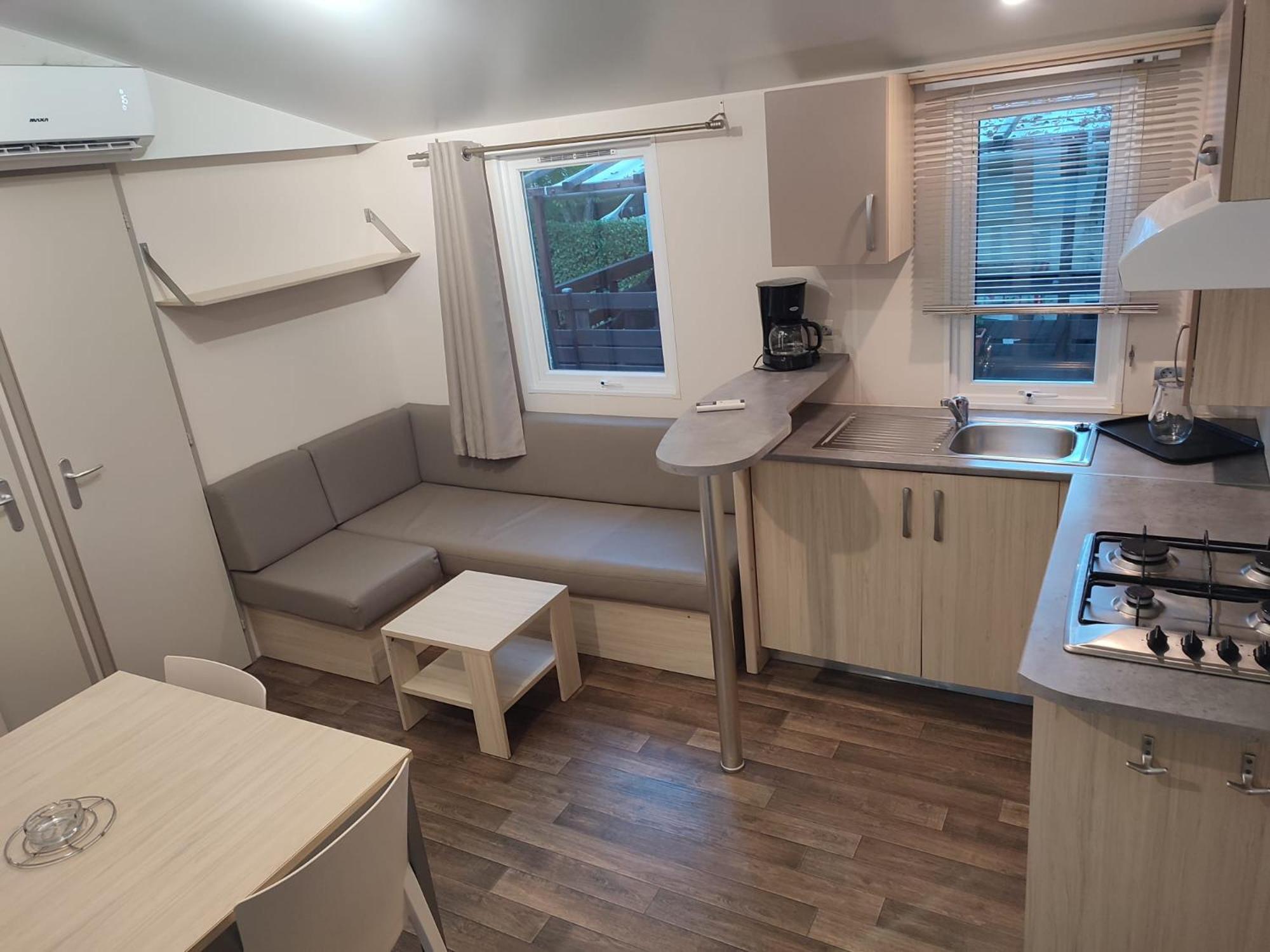 Mobil-Home 6 Personnes Avec Tv Et Clim N' B025 Boofzheim Buitenkant foto